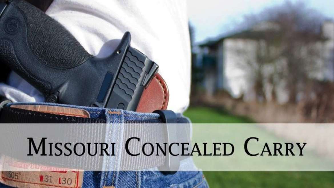 Missouri CCW Conceal Carry Permit Class Xtreme Tactical Defense St